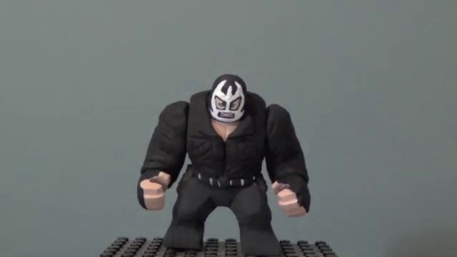 Lego Custom Arkham Origins Bane Big Fig смотреть онлайн