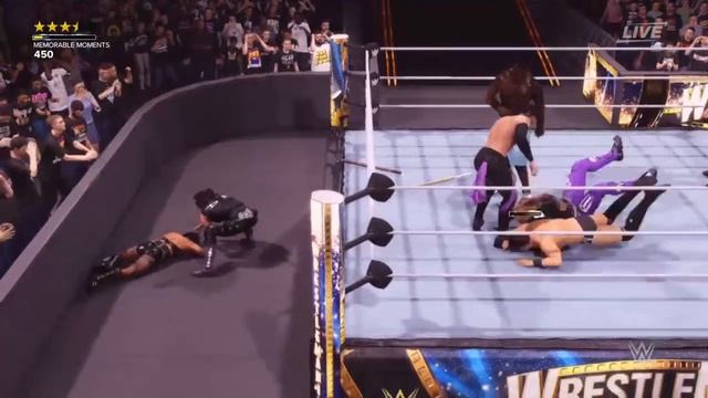WWE2K24 The Judgement Day 6 Superstar Elimination Match Simulation смотреть онлайн