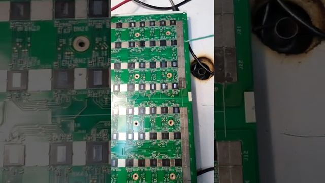 Ремонт майнера Bitmain ANTMINER S19 замена чипов смотреть онлайн