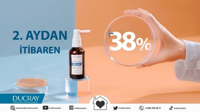 Ducray Den Saçı Güçlendirici Ve Yoğunlaştırıcı Serum NEOPTIDE EXPERT!