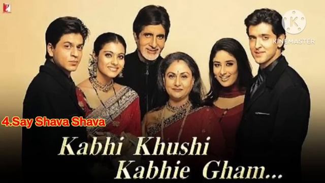 Kabhi Khushi Kabhi Gham Movie All Songs #hindisong | Sharukh Khan | Amitabh Bachchan |Hrithik Rosha