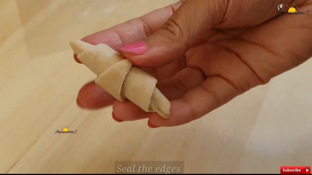 Instant Mini Croissants with Frozen Paratha | Quick Party Snacks | Frozen Paratha Croissants смотреть онлайн