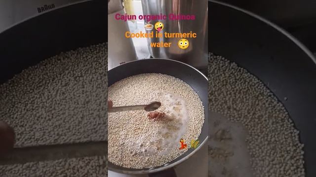 Cajun organic Quinoa super grain 😳🍜🤪 in turmeric 💦💃🌾 смотреть онлайн