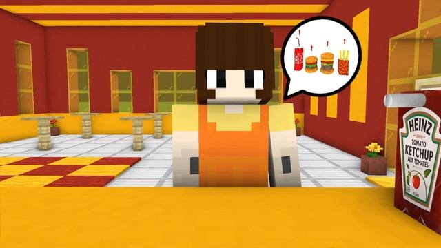 Monster School: Burger Cooking Challenge (Part 1) - Minecraft Animation смотреть онлайн