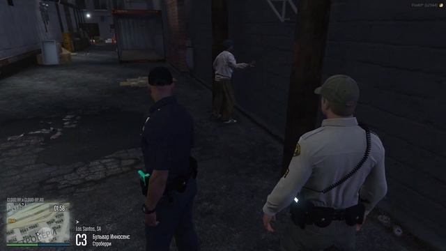 Hard RP в GTA 5 - РЕАЛИСТИЧНЫЙ ПАТРУЛЬ, ВЫЗОВЫ из ГЕТТО ЛОС-САНТОСА! смотреть онлайн