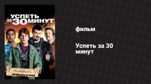 Успеть за 30 минут (фильм, 2011)