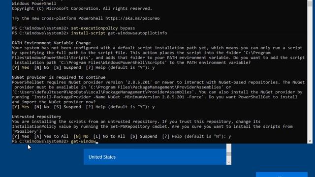 Importing a device directly to Intune using Get-WindowsAutopilotInfo смотреть онлайн