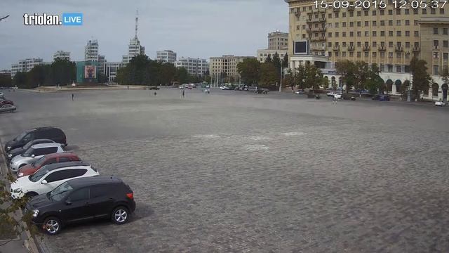 Triolan.Live - Харьков, площадь Свободы (15-09-2015) смотреть онлайн