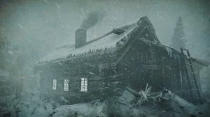 Звуки сильной метели и завывания ветра | Ночная метель | Зимняя атмосфера для сна и отдыха