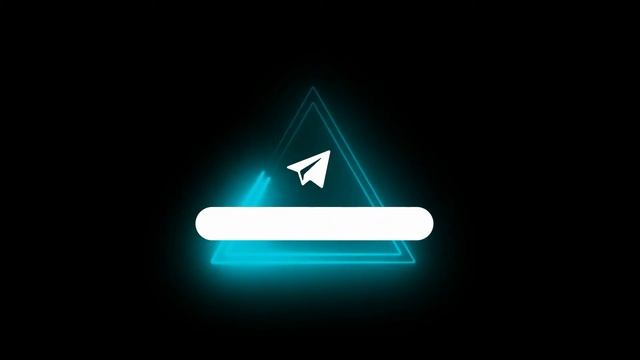 Telegram Neon Logo | Telegram Neon Logo Black Screen | Neon Telegram Logo No Copyright смотреть онлайн