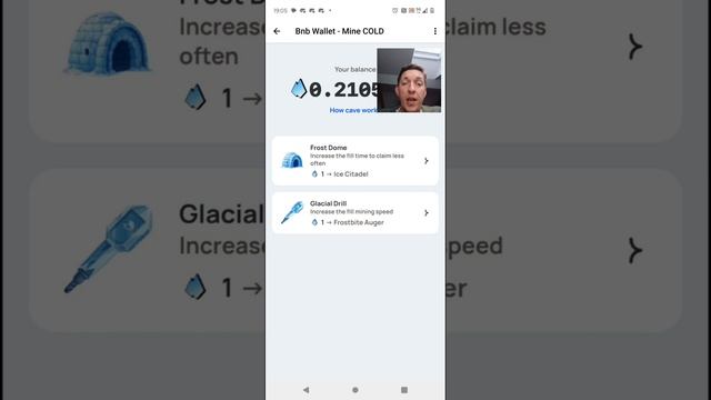 ❄️ BNB COLD WALLET 🤖 FREE MINING 💰 EARN $COLD TOKENS On BNB CHAIN #newairdrop #newmining #bnbchain