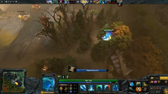 Легенькая катка за Morphling # 1 | Dota 2 смотреть онлайн