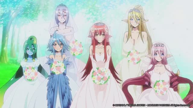 Opening Monster Musume no Iru Nichijou смотреть онлайн