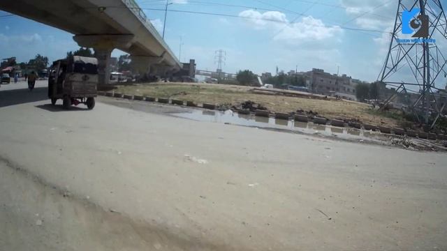 Surjani Town road | Moto VLog | 4K Chowrangi | Current situation | Road Damaged @focus with fahim смотреть онлайн