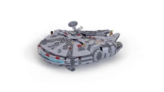 LEGO 75257 StarWars Millennium Falcon смотреть онлайн