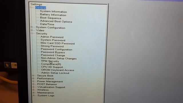 How to enable TPM in the BIOS of a business class Dell laptop смотреть онлайн