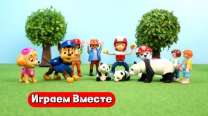 Играем в игрушки из мультика Щенячий Патруль ! Видео для детей 👍
