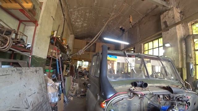 Вездеход из командирского уазика . 2-я серия смотреть онлайн