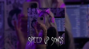 плейлист рандомных песен чтобы погулять ночью // speed up //❤️🩹