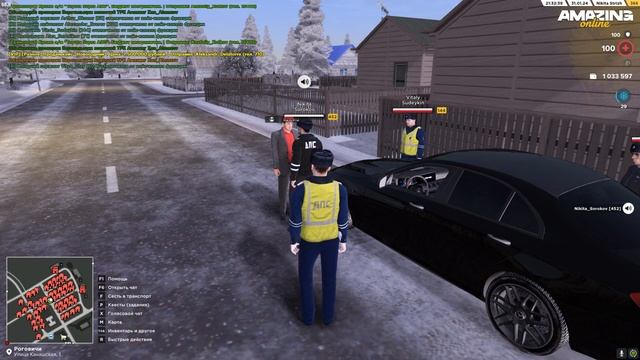 Самый УМНЫЙ ШКОЛЬНИК против ФСБ в ПАТРУЛЕ ГИБДД ДПС на AMAZING RP в GTA CRMP смотреть онлайн