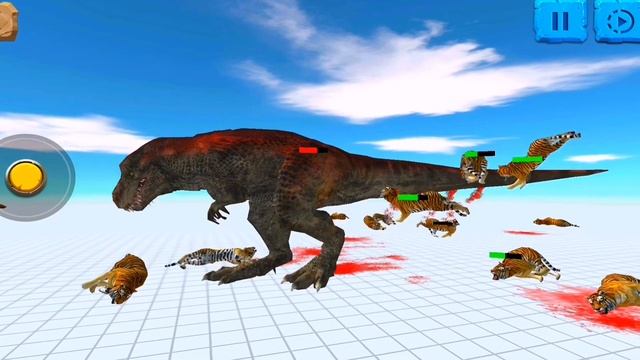 Tigers Vs Trex - Animal Revolt Battle Simulator