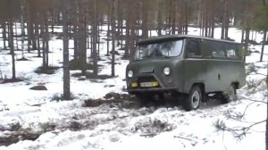 UAZ БУХАНКА зимние покатушки !!!