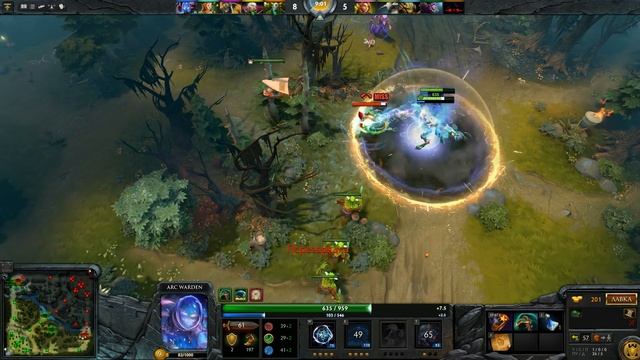 dota 2 WISP SOLO MID arc warden zet смотреть онлайн