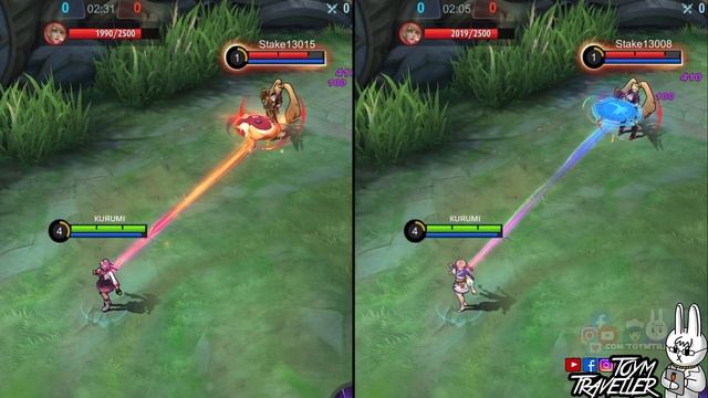 KAGURA - BEYOND THE CLOUDS COLLABORATION SKIN VS. EXORCIST SKIN - MLBB SKIN COMPARISON SERIES смотреть онлайн