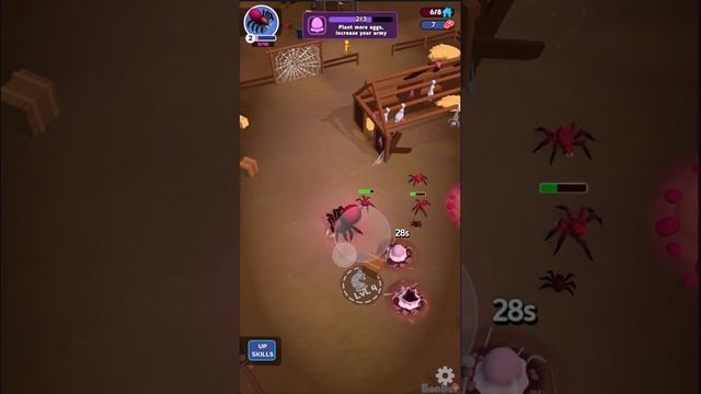 The Spider Nest: Eat the World - Part 1 - Gameplay Walkthrough(iOS, Android) смотреть онлайн