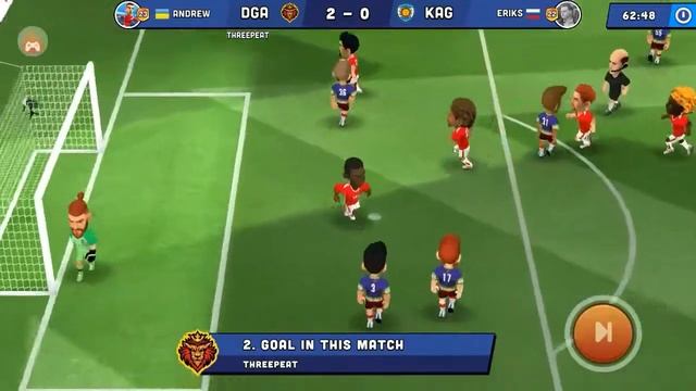 Mini Football - Best Attacks of the Day #1 | Android Game смотреть онлайн