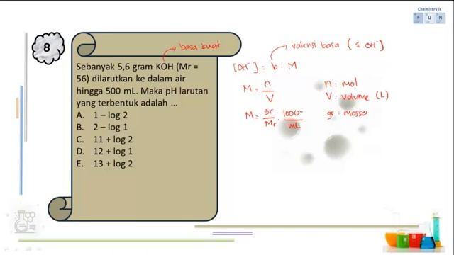 Bahas Soal Larutan Asam Basa