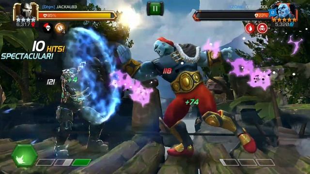 MCOC Arena - Chrome 4* Crossbones VS The Champion смотреть онлайн