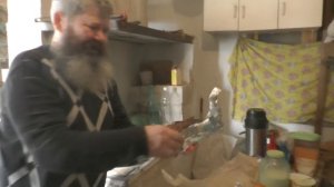 Утро.  Приезд брата Николая Кузьминых.  Завтрак.  13. 05. 2023