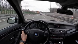2012 BMW 5 F11 [525D 218 HP] | POV Test Drive #BMW5 #BMW 5 F11