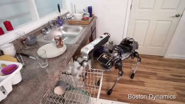 Spotmini Boston Dynamics Robots смотреть онлайн