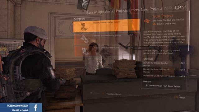 The Division 2 | How To Get EXOTIC Holster - Dodge City Gunslingers