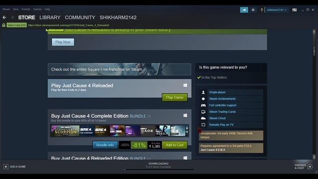 how to get free just cause 4 in steam #just cause 4 #steam смотреть онлайн
