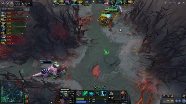Dota 2 | RADIANT HUNT DOWN DIRE, SPIRIT BREAKER GOES BERSERK ON BOUNTY HUNTER смотреть онлайн