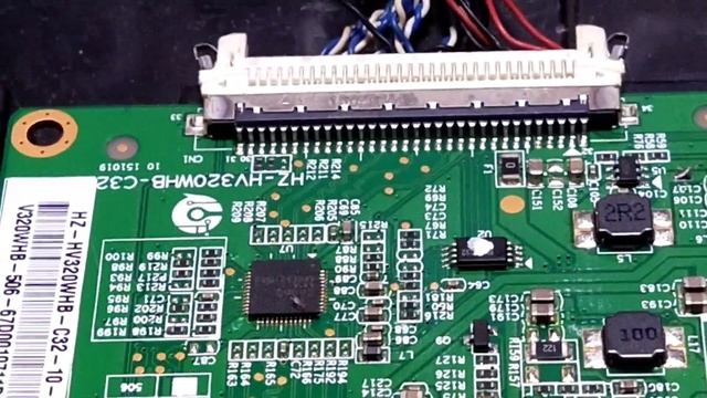 how to repair haier 32 led tv broken lcd смотреть онлайн