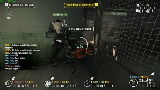 Payday 2 Hotline Miami Deathwish Day 1 смотреть онлайн