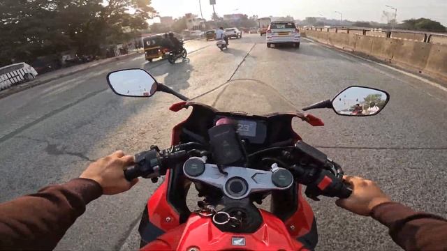 CBR 650R Akrapovic Pure Riding Sound 💥| Crazy Reactions On CBR 650R In Pune
