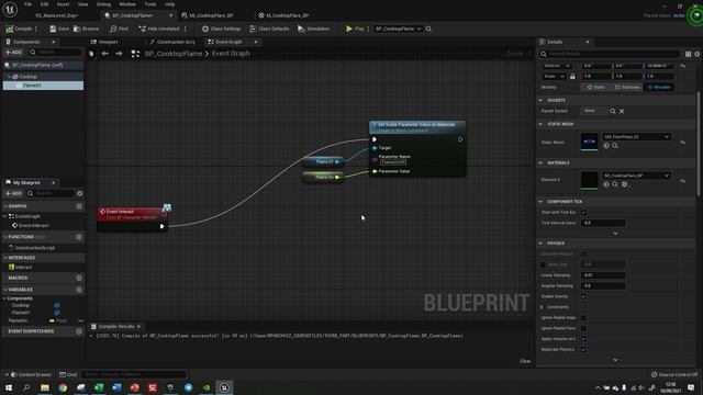 1 - Creating Cooktop Flame Blueprint смотреть онлайн