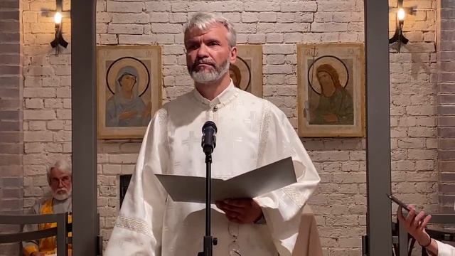 Вечерня на русском языке. Неделя 12-я по Пятидесятнице. 14 сентября 2024 смотреть онлайн