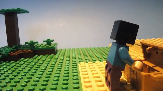 Lego Minecraft Manhunt But With Guns