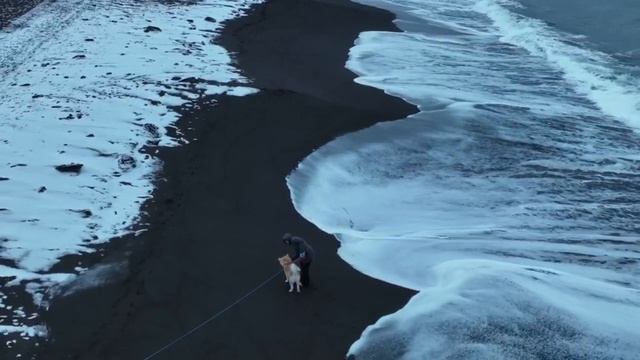 Тихий океан зима (Камчатка)