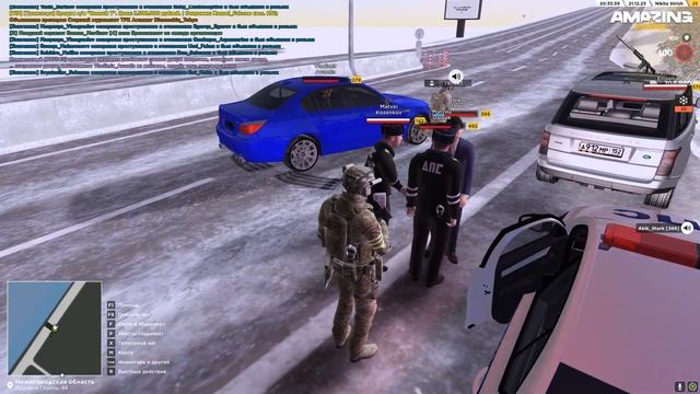 ПОЛИЦИЯ ОХРАНЯЕТ НЕАДЕКВАТНОГО АДВОКАТА из ПРАВИТЕЛЬСТВА в GTA CRMP AMAZING RP смотреть онлайн