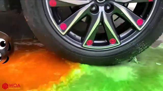 Давя хрустящие и мягкие вещи экспериментом автомобиля к Кот против крокодила смотреть онлайн