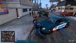 ПАТРУЛЬ на ЗАБЫТОЙ ПОЛИЦЕЙСКОЙ СБОРКЕ в GTA SAMP на TRINITY RP