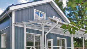 Трендовая отделка фасада _ Вертикальный сайдинг Grand Line _ Виниловый и металлический сайдинг