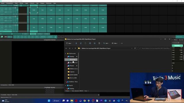 Tutorial Mapping Akai APC Mini MK2 di Software Resolume VJ Software смотреть онлайн